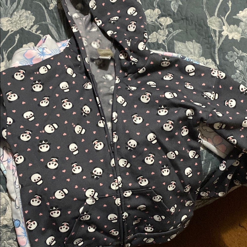 Lily Bleu Black Hoodie Sweatshirt